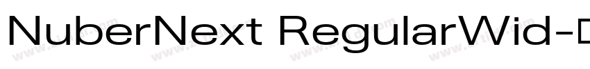 NuberNext RegularWid字体转换 NuberNext RegularWid字体转换